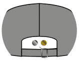 Self fabric closure with slide