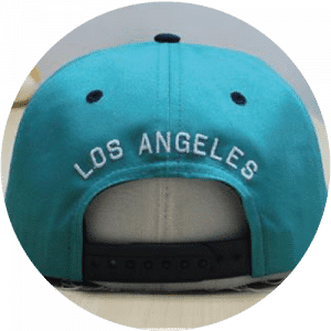 6 Snapback blue embroidery