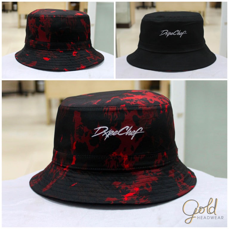 custom bucket hats