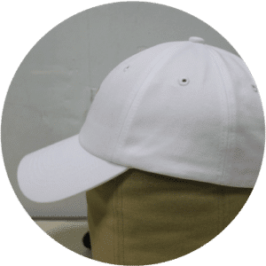 White-rose-baseball-6-panel-Profil