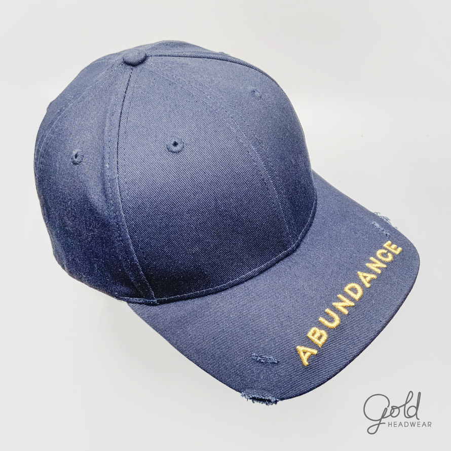 Visor embroidery